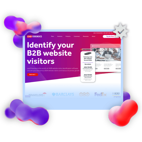 Identify your B2B website visitors